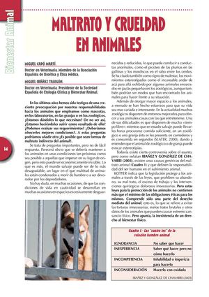 No al maltrato animal