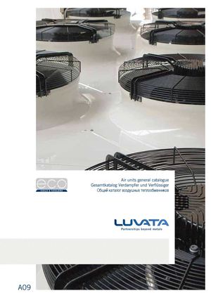 Luvata (ECO) Общий каталог воздушных теплообменников 2012