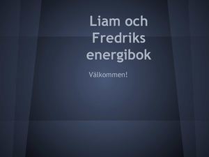Energiboken - liam & Fredrik