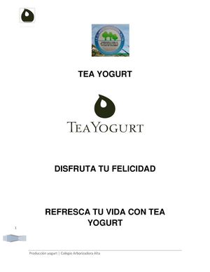 YOGURT TEA