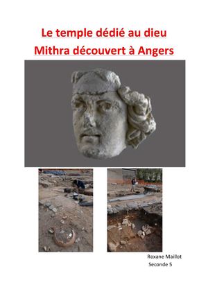 Le temple de Mithra (Angers) 
