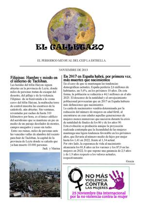 El Galletazo NOVIEMBRE