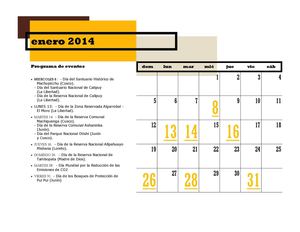 CALENDARIO 