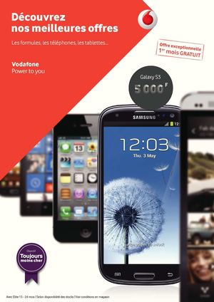 Catalogue de Noël - Vodafone 2013