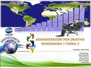 Administracion por objetivo, reingenieria y teoria z