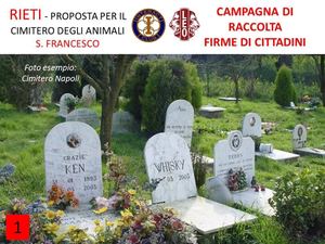 Presentazione Cimitero animali