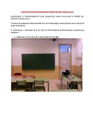 Pintando a nosa Aula