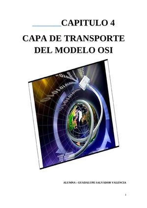 Capa de Transporte del Modelo OSI