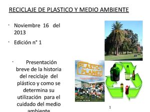 Medio ambiente y consumo responsable.