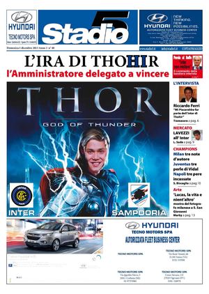 Inter Sampdoria su www.stadio5.it