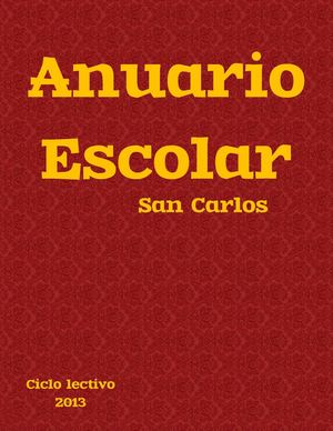 Anuario San Carlos 