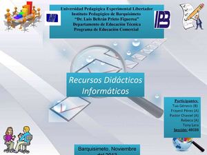 recursos didacticos informaticos