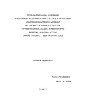 Tecnicas de Elicitación con preguntas
