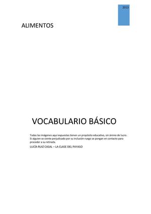 LOS ALIMENTOS