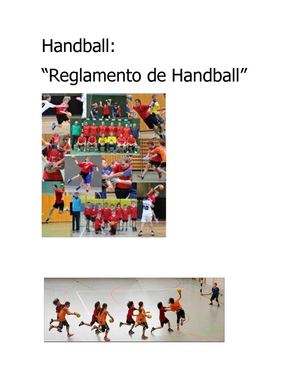 Reglamento de handball