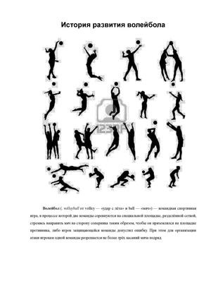 История развития волейбола 2