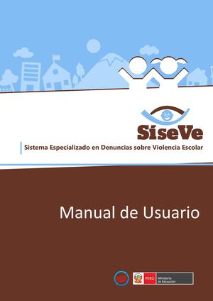 Manual SISEVE