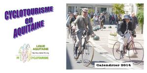 Cyclo Tourisme en Aquitaine calendrier 2014