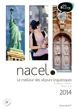 Séjours linguistiques étudiants adultes Nacel - Eté 2014