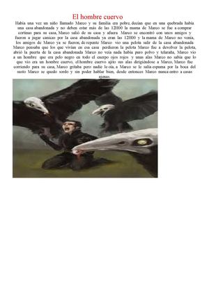 El hombre cuervo