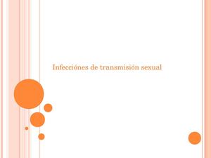 Infecciones de transmisión sexual 
