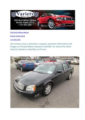 Variety motors in Norfolk VA