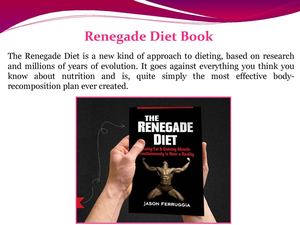 Renegade Diet Book