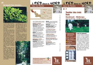 sentier des trois bois hazebrouck morbecque