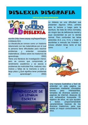revista dislexia
