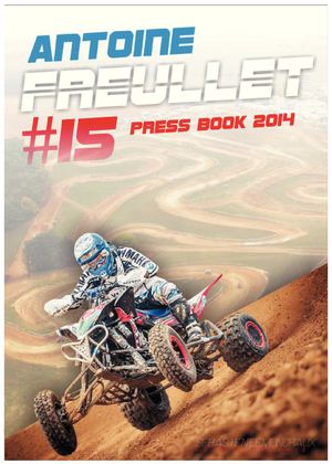 Press-Book Antoine FREULLET 2014