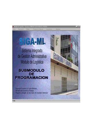 SISTEMA INTEGRADO DE GESTIÓN ADMINISTRATIVA SIGA