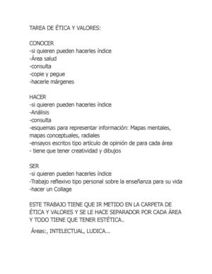 TAREA DE ÉTICA Y VALORES