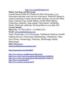 Online Horoscope Services