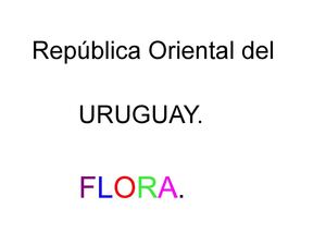 FLORA Y FAUNA (URUGUAY-CANADÁ) GIULIANA Y JULIETA