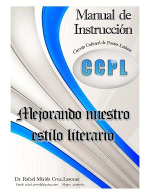 Mejorando nuestro estilo literario.