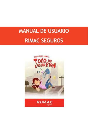 Manual de usuario Rimac