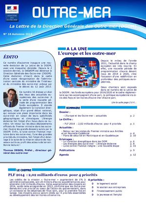 Calaméo - Outre-mer, la Lettre de la DGOM - N°16 (DGOM - Direction ...