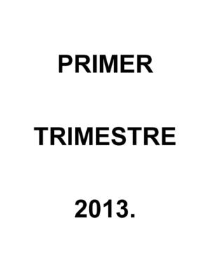 trimestre