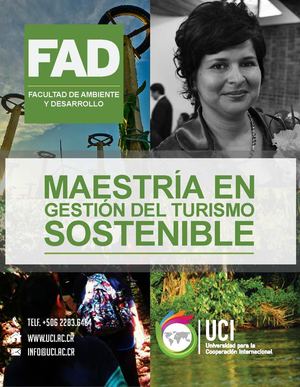 Maestría Gestión de Turismo Sostenible