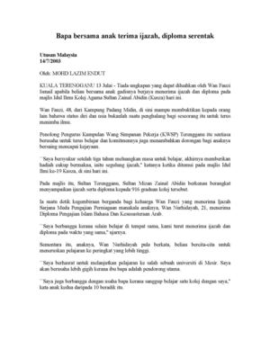 KUSZA Newspaper Clippings