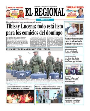 El Regional del Zulia 05-12-2013