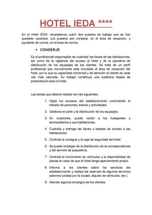 Recursos Humanos: Selección del personal