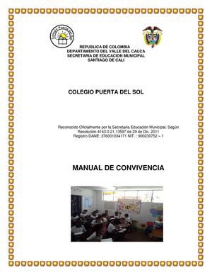 Manual de Convivencia