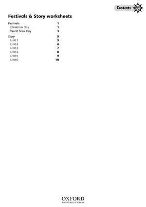 Christmas festival worksheet