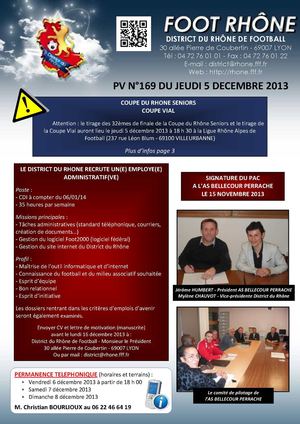 PV 169 du jeudi 5 décembre 2013