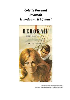 Colette Davenat - Deborah, između smrti i ljubavi