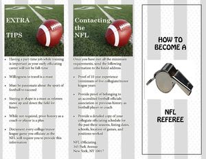 How to become a NFL Referee