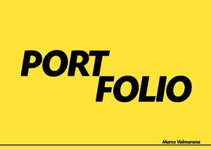Portfolio di Marco Valmarana