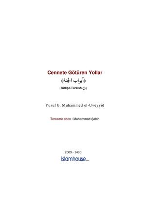 cennete götüren yollar