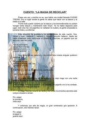 La magia de reciclar